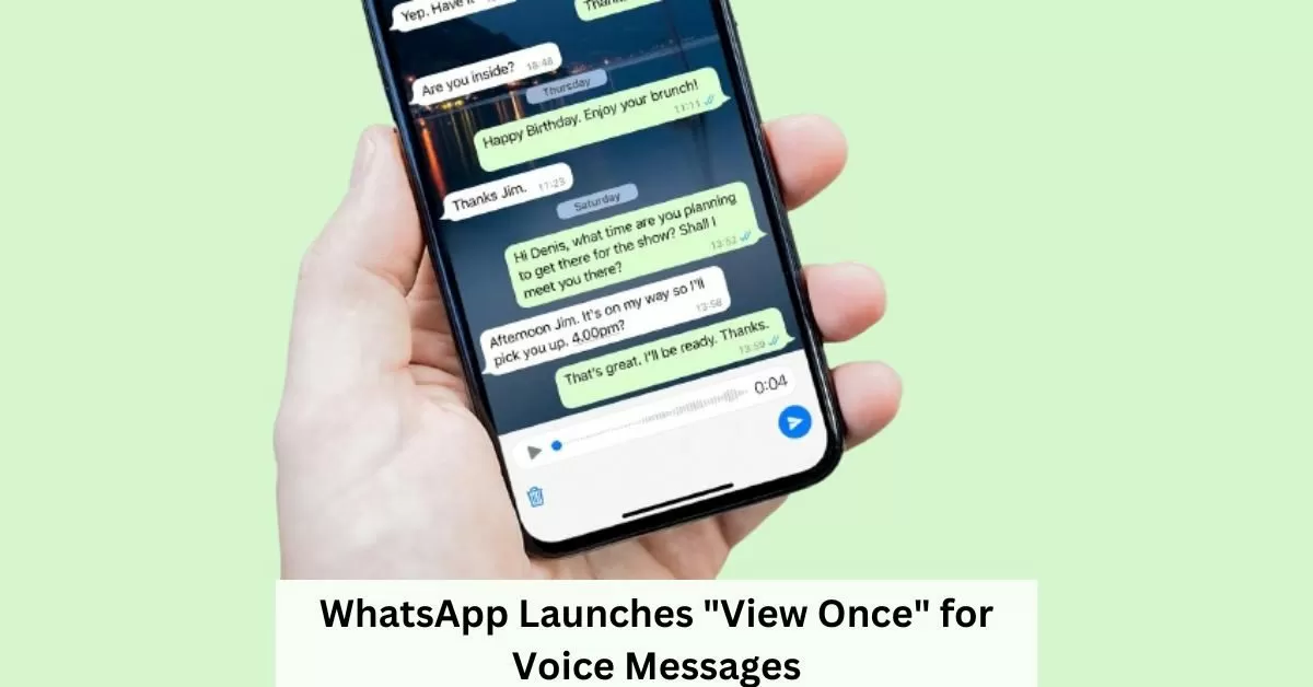 WhatsApp Now Offers Self-Destructing Voice Messages: Here's How to Use Them