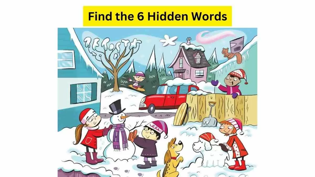 1 Minute Brain Teaser: Only 1 Out Of 10 Can Find All Six Words Hidden ...