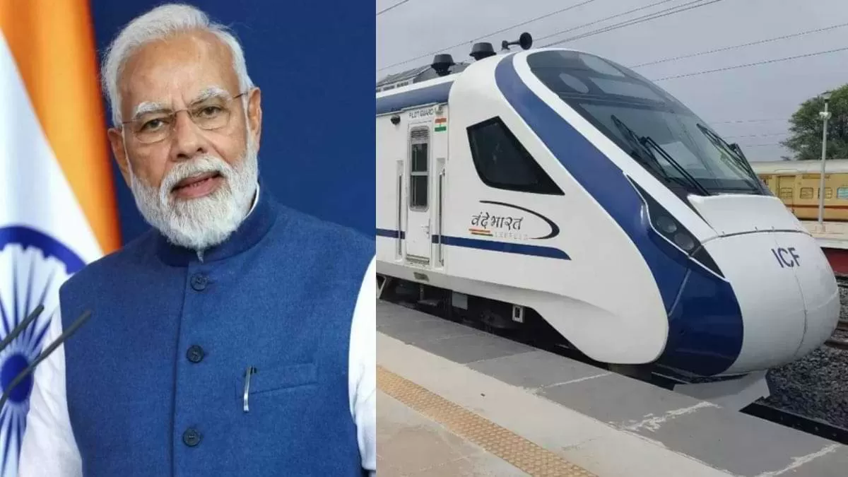 पीएम मोदी ने मुंबई-सोलापुर वंदे भारत ट्रेन को दिखाई हरी झंडी, यहाँ देखें विजिट हाइलाइट्स 