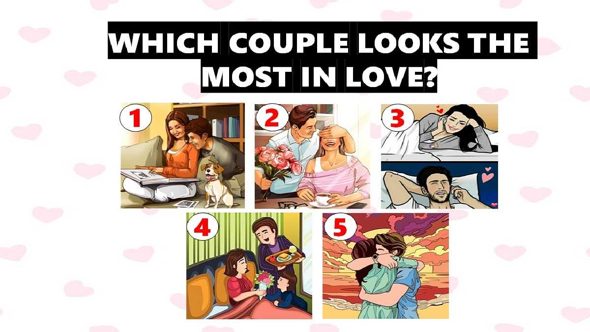 Valentines Personality Test: Choose A Couple To Know Your True Romantic Personality Traits