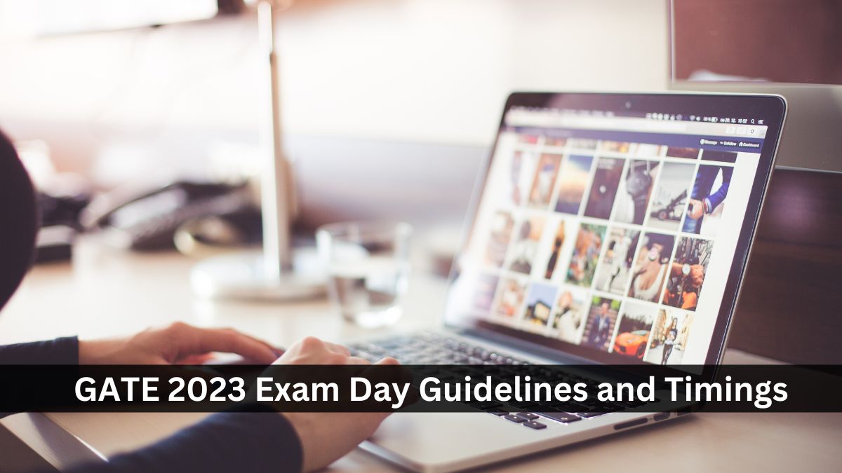 GATE 2023 , 11 Feb check exam day guidelines