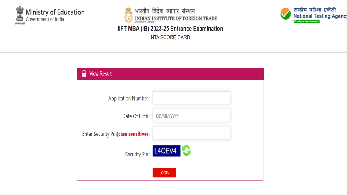 IIFT Result 2023 Announced at iift.nta.nic.in