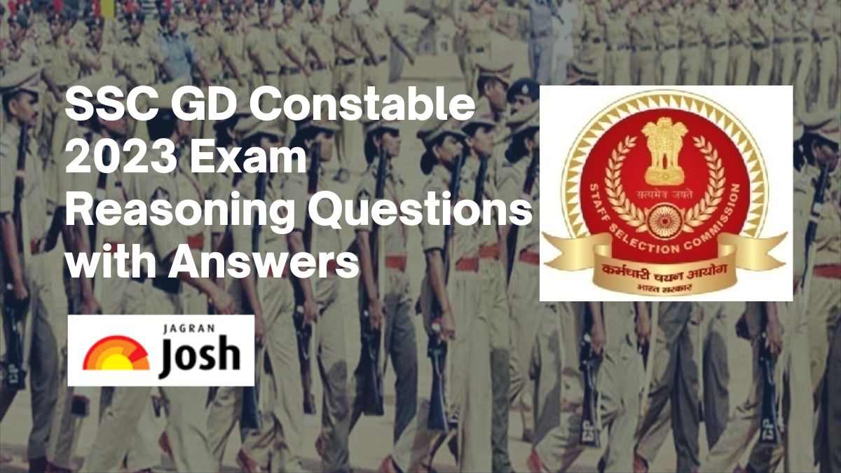 SSC GD Constable 2023 Reasoning Questions with Answers (PDF Download)