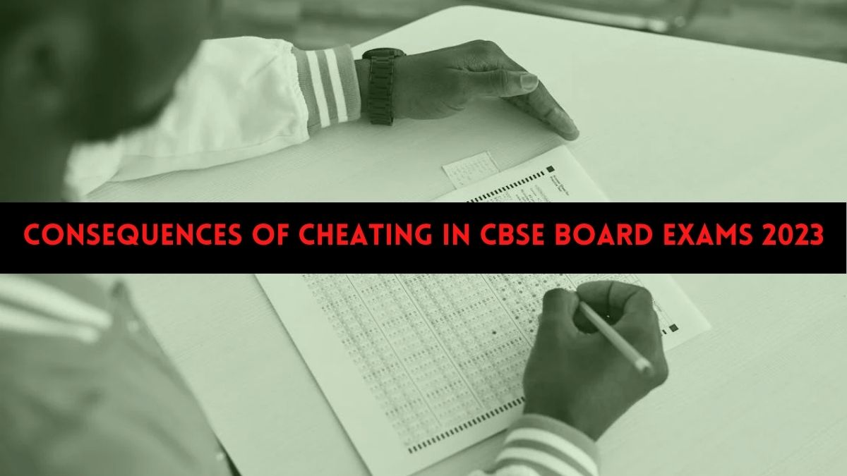 What Happens after getting caught Cheating in CBSE Board Exam?