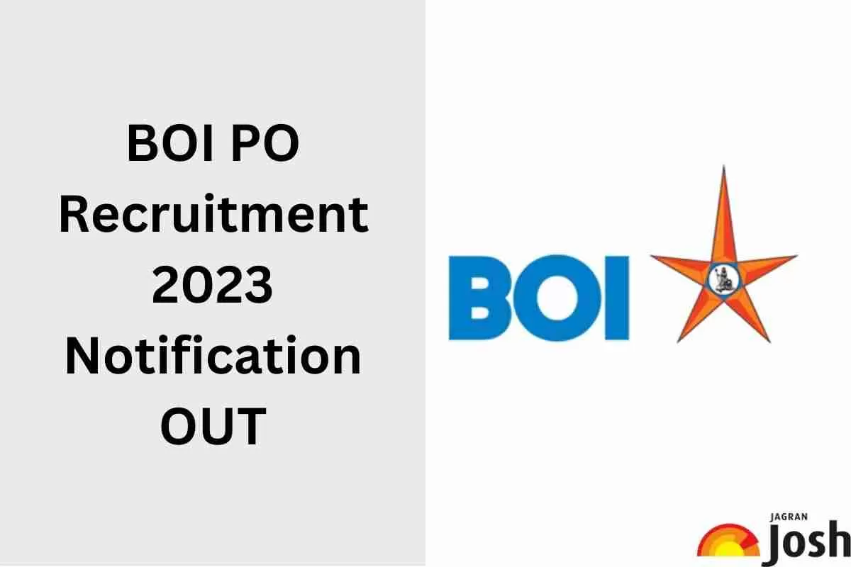BOI PO Recruitment Notification 2023