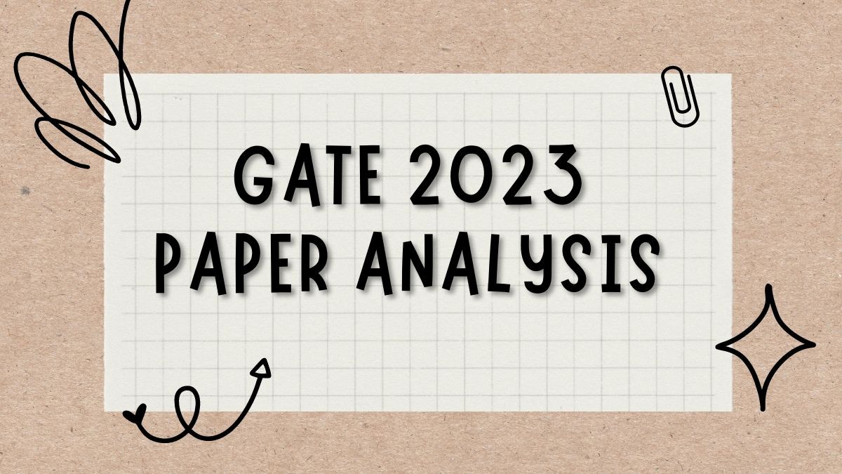 GATE CE-1 Analysis 2023 