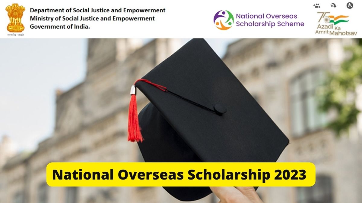 National Overseas Scholarship 2023