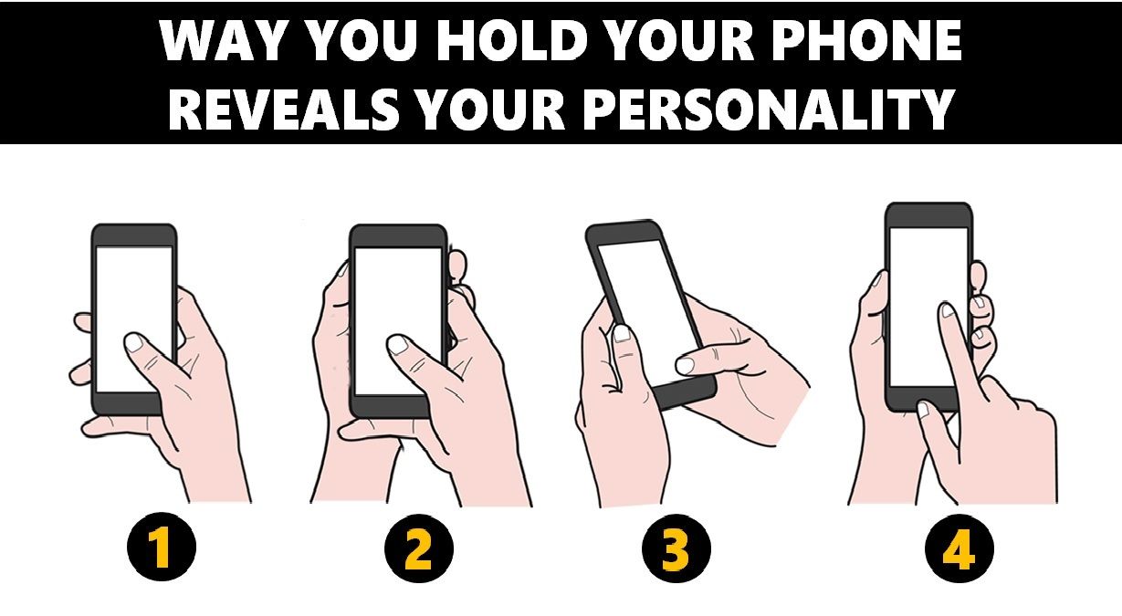 Way You Hold Your Phone Reveals Your Hidden Personality Traits