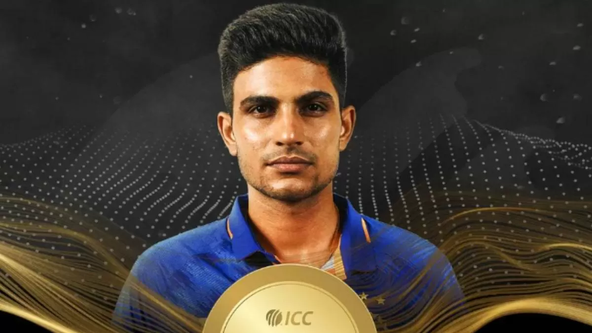 युवा शुभमन गिल ने जीता यह ICC अवॉर्ड