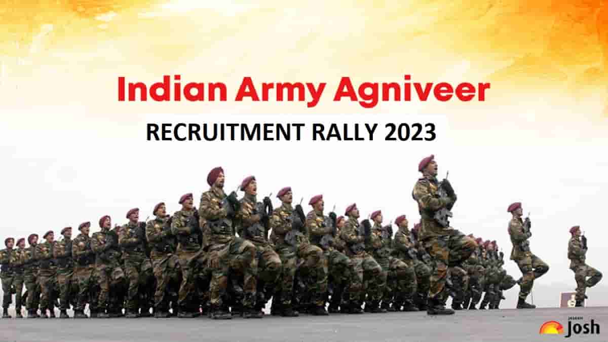 Indian Army Agniveer Recruitment Rally Notification 2023 OUT for ...