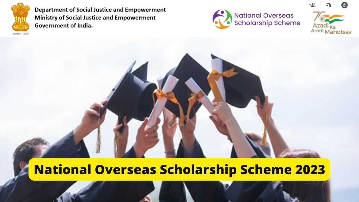 National Overseas Scholarship Scheme 2023