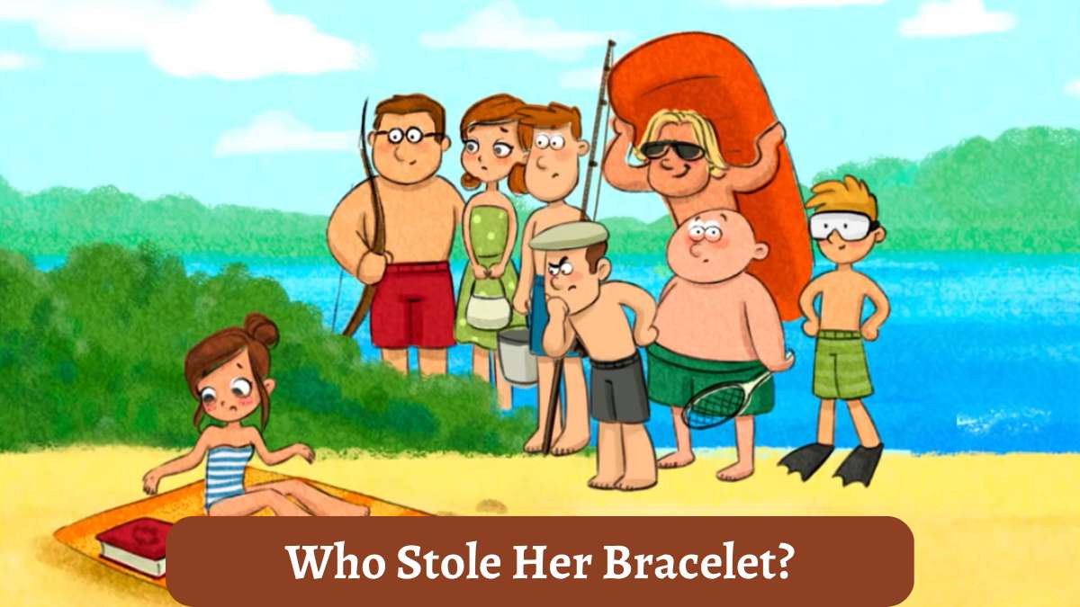Brain Teaser IQ Test- Spot The Thief Who Stole The Girl’s Bracelet In 5 Seconds