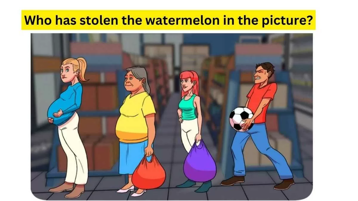 Can you find the one who stole watermelon?