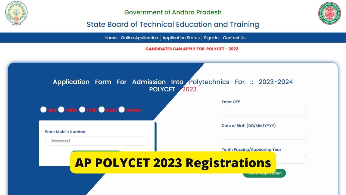 AP POLYCET 2023 Registrations