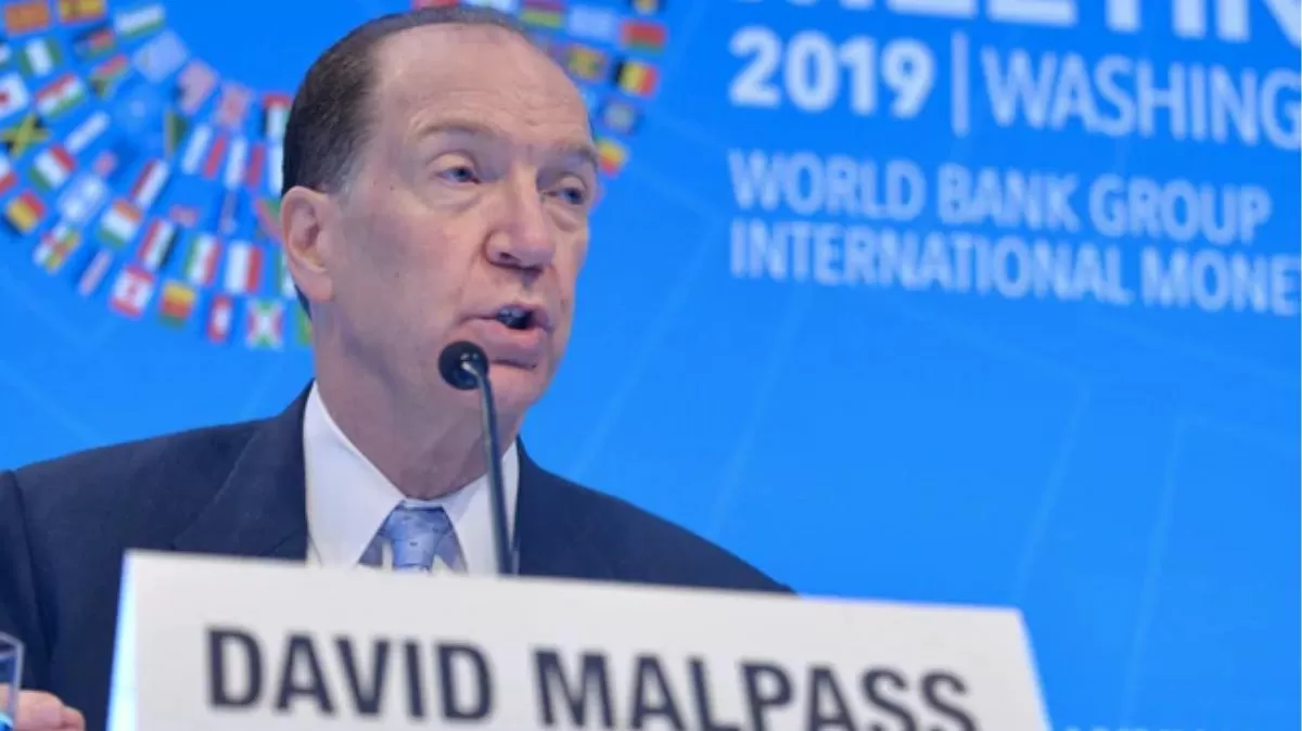 David Malpass to Resign his Presidency before Tenure