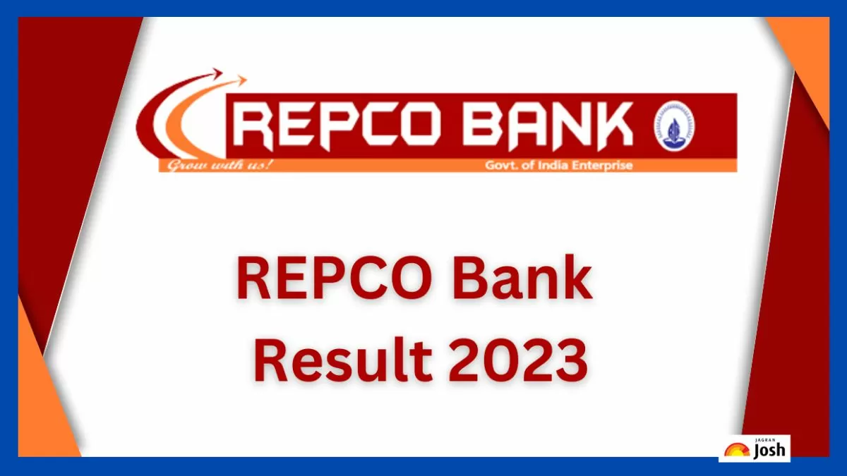 REPCO Bank Clerk Junior Assistant Result 2023 