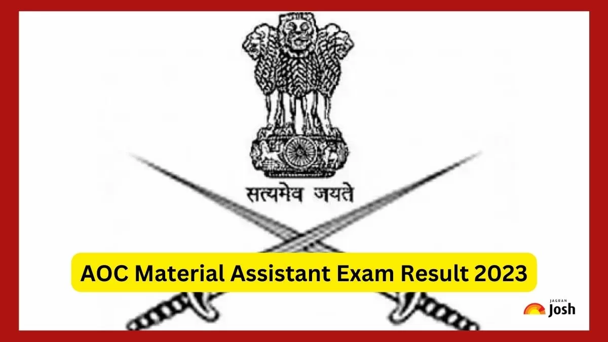  AOC Material Assistant Exam Result 2023