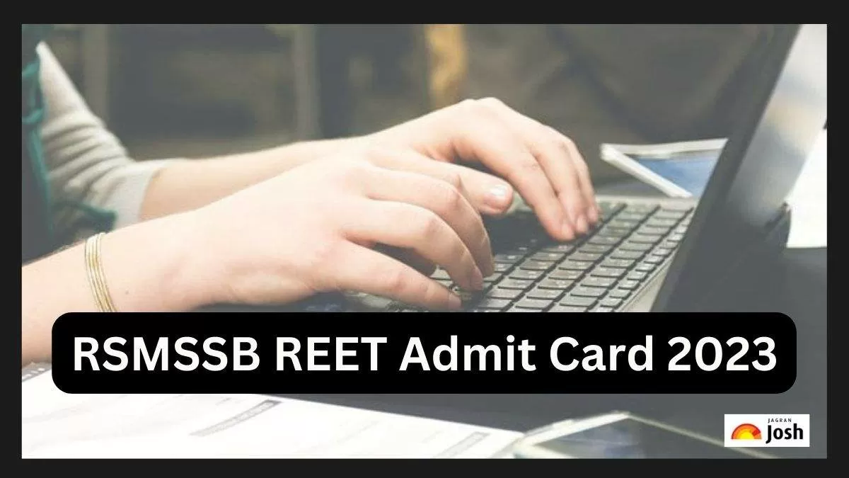 RSMSSB REET Admit Card 2023