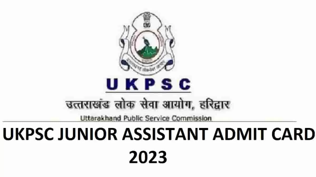 UKPSC Junior Assistant Answer Key 2023