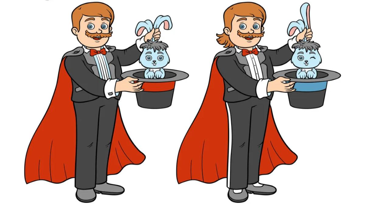 Spot the Difference test spot 8 difference in 23 seconds