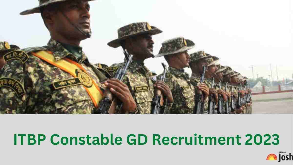 ITBP Constable Recruitment 2023 Last Date To Apply Today Check Direct