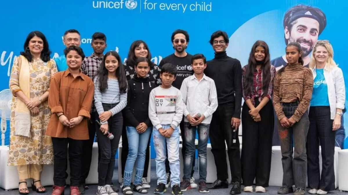 Ayushmann Khurrana assumes the role of UNICEF’s National Ambassador