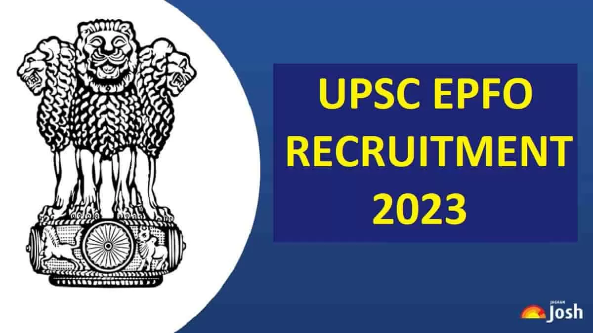 UPSC EPFO 2023 Application Last Date Tomorrow Apply Online for 577