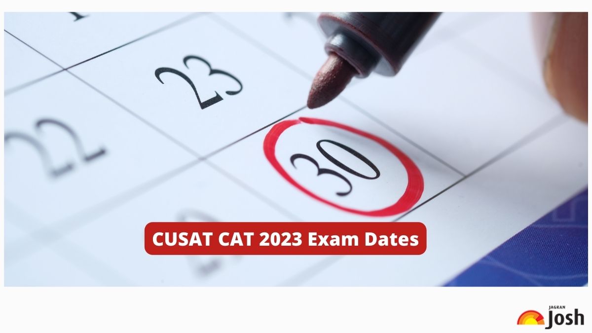 CUSAT CAT 2023 Exam Dates 