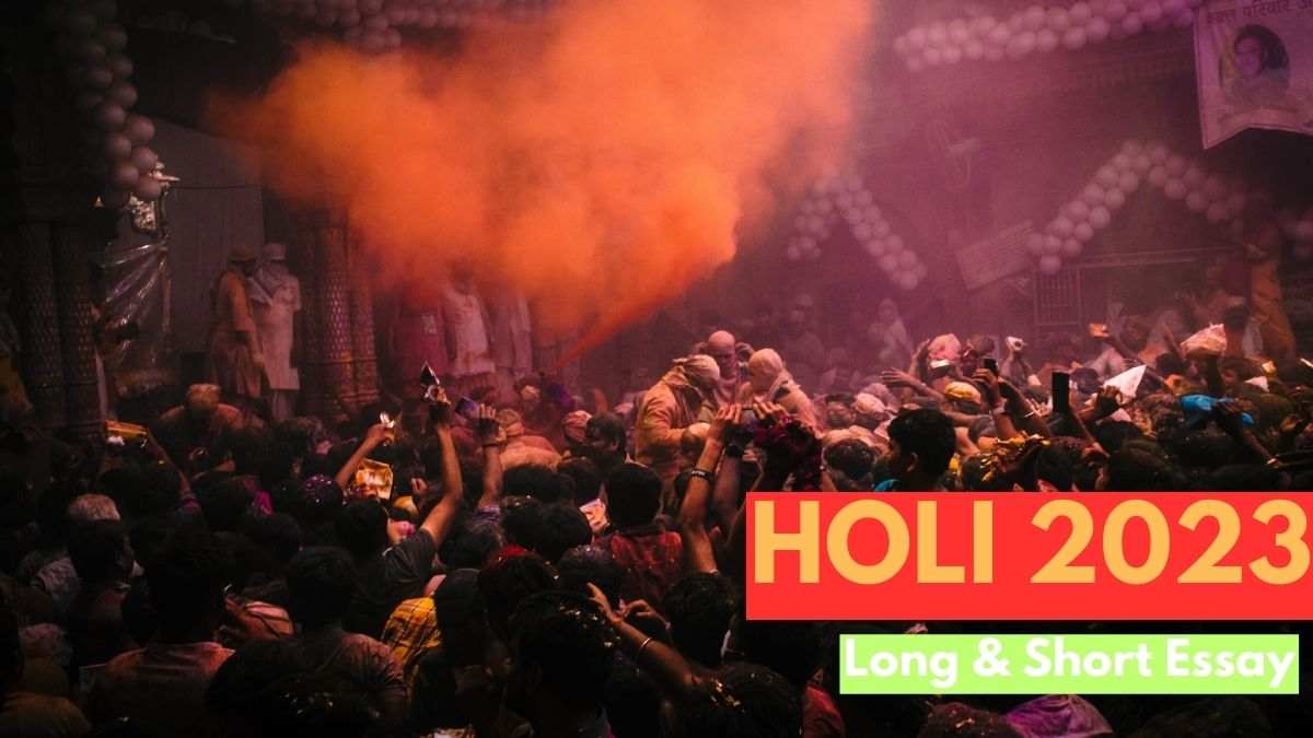 short essay on festival holi