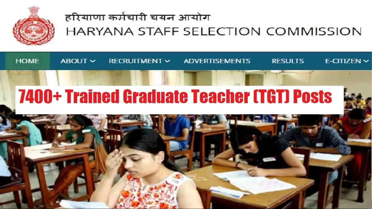 HSSC TGT Recruitment 2023