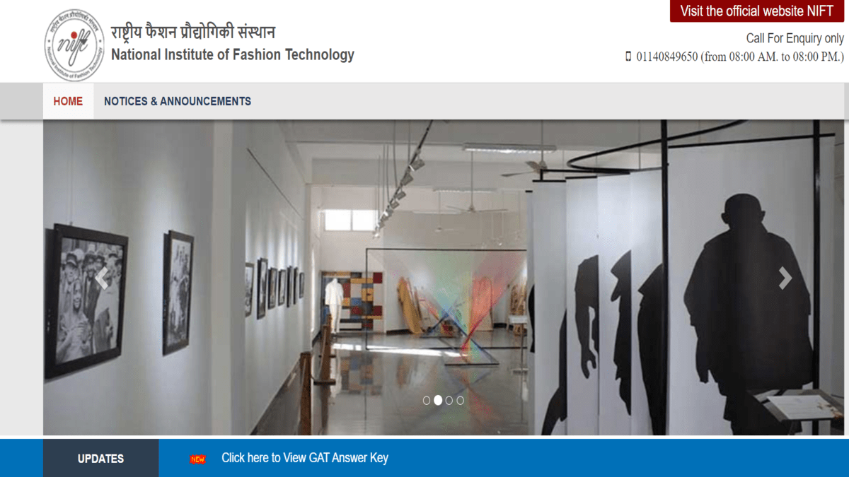 NIFT Answer Key 2023 Releases at niftadmissions.in