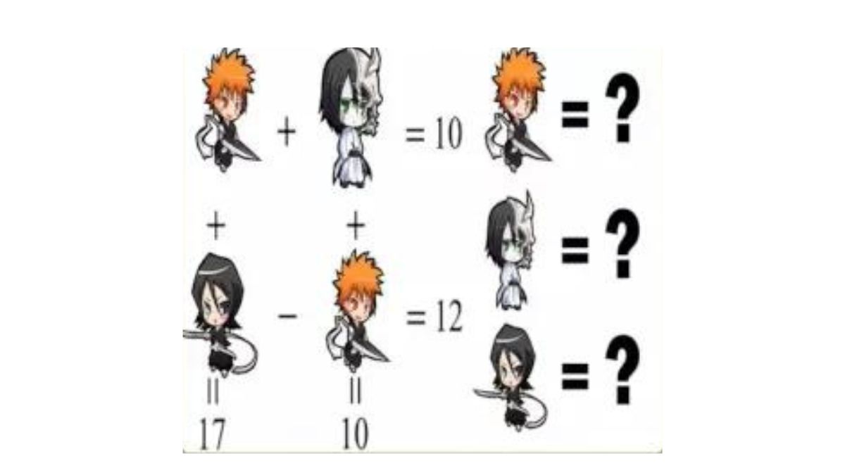 Math Riddles: Can you solve this Anime Math Riddle in 30 Seconds? Check ...