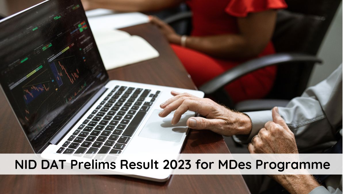 NID DAT Result 2023 for MDes Programme