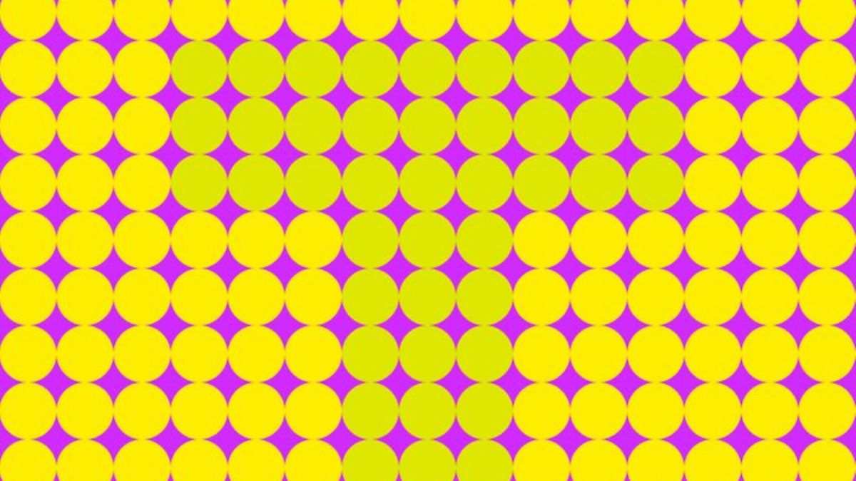 Solve this symmetrical Optical Illusion.