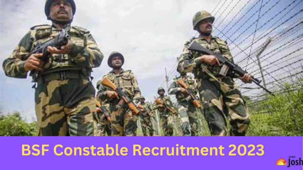 BSF Recruitment 2023: Constable & HC Vacancy, Apply Online, Eligibility ...