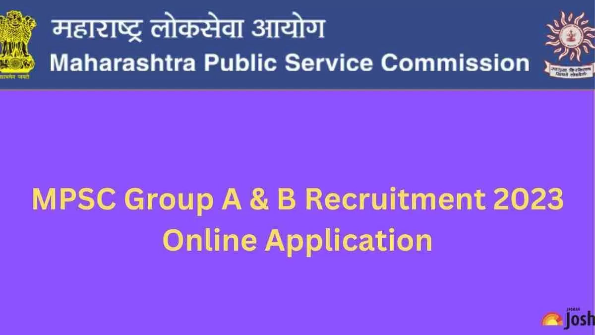 MPSC Recruitment 2023 Apply Online Check Direct Link to Apply