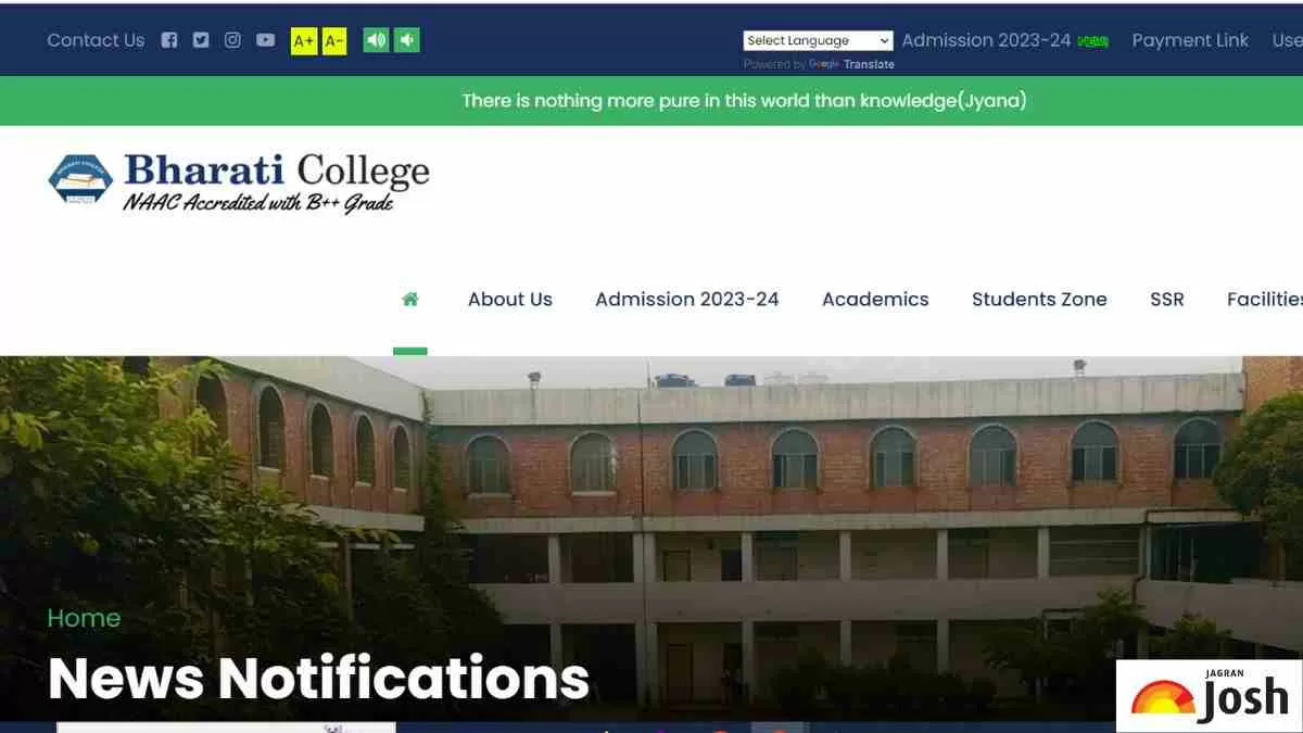 Bharati college recruitment