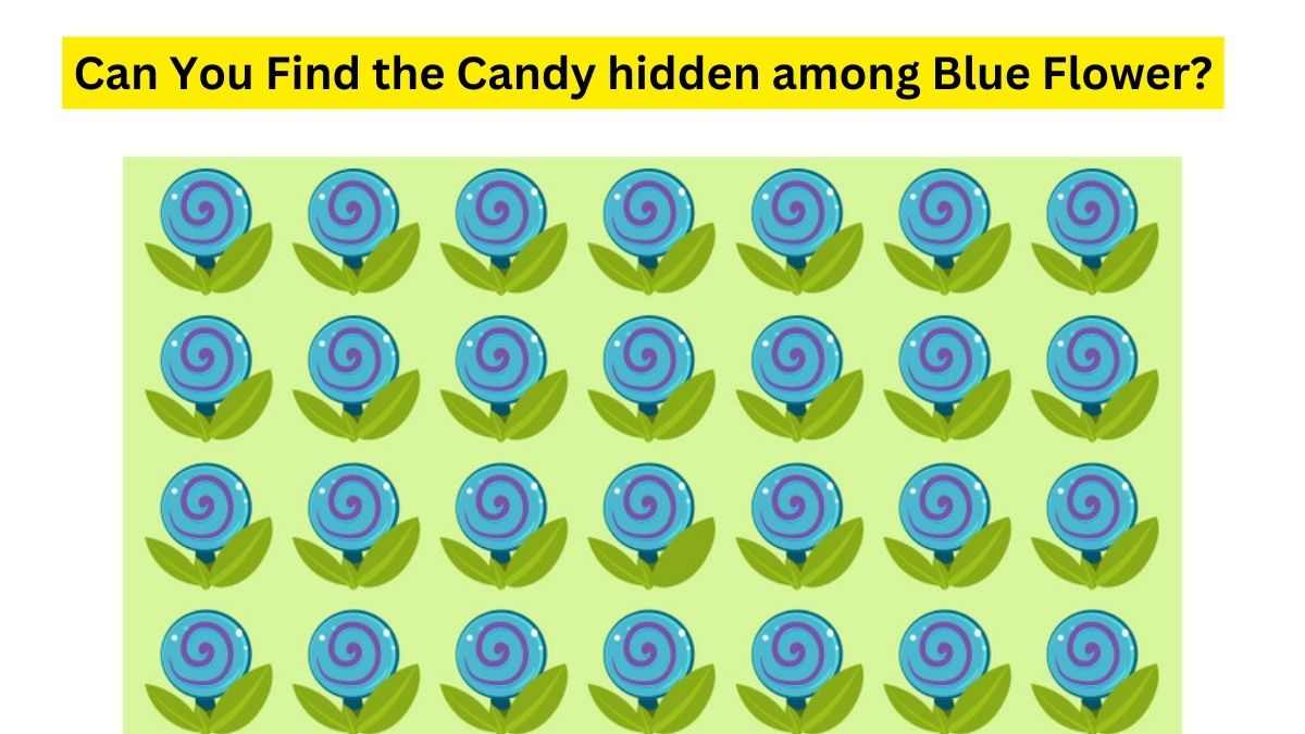 Solve this Blue Flower Bunch Picture Puzzle