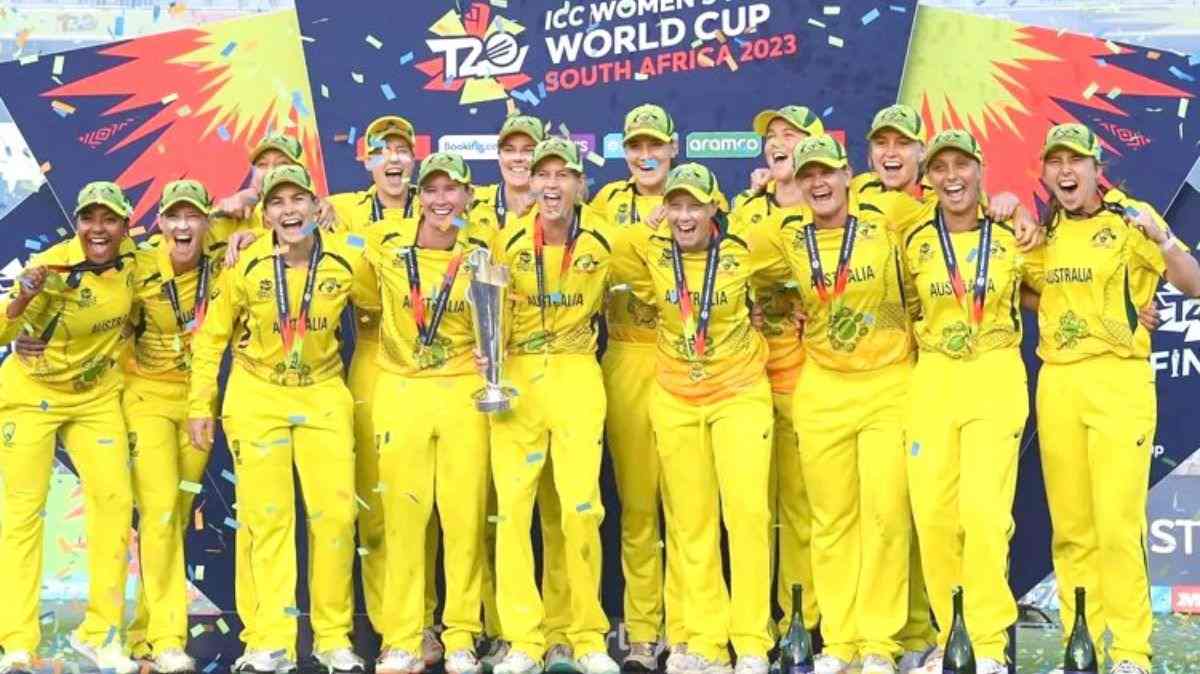 Australia’s 6th ICC World Cup Trophy, won by 19 runs