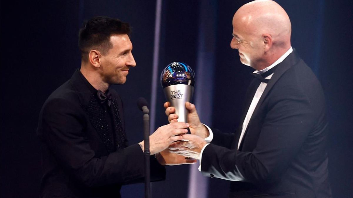 Lionel Messi upstaged for FIFA Best Men’s Player Trophy 2022