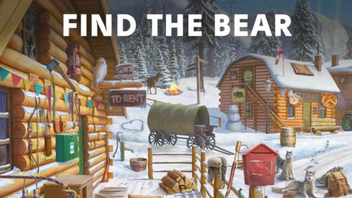 Optical Illusion Challenge: Spot The Bear in 6 Seconds!