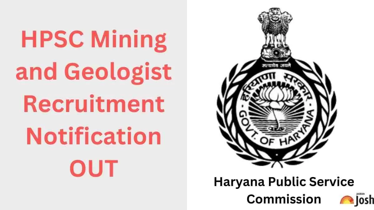 HPSC Recruitment 2023: Mining And Geologist Vacancy, Notification OUT ...