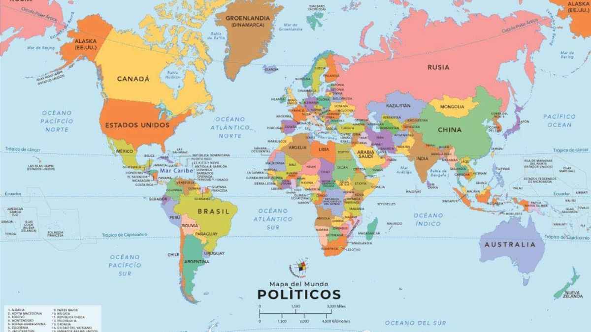 How many countries are there in the world?