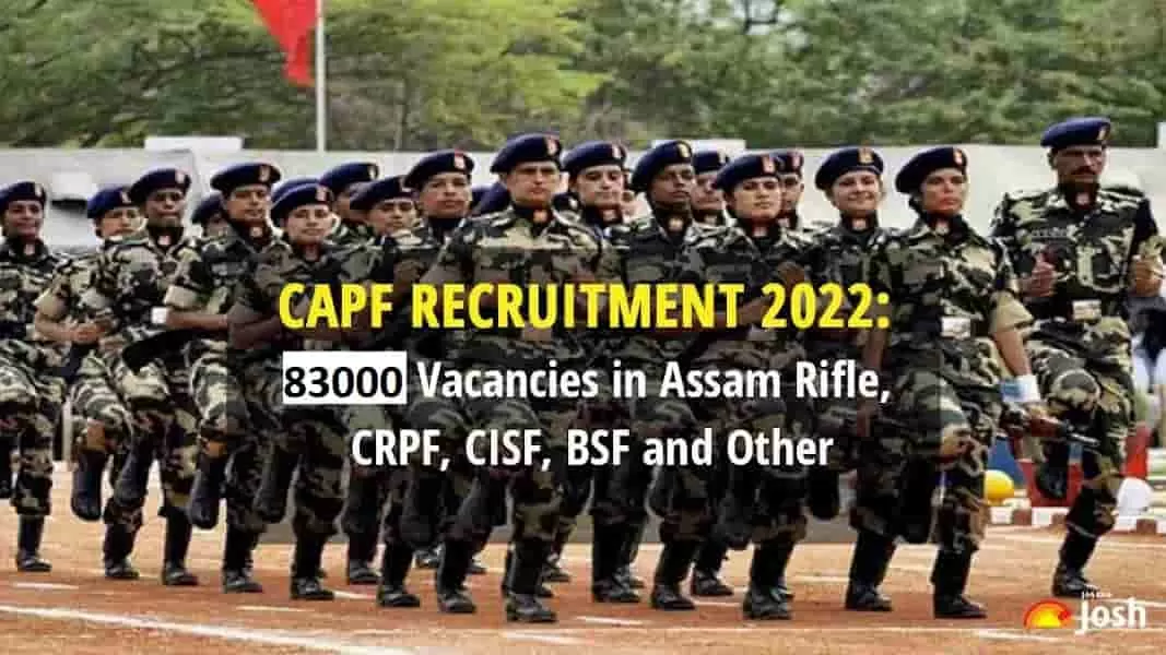 CAPF Recruitment 2023