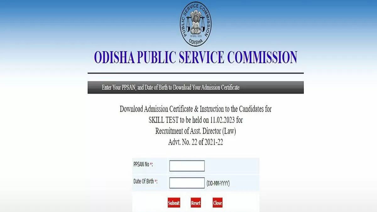 OPSC ASSISTANT DIRECTOR