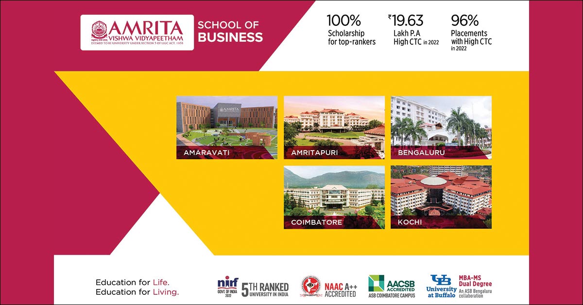 Amrita School of Business 2023