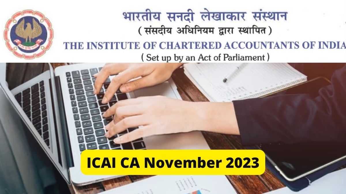 ICAI CA November 2023 Eligibility