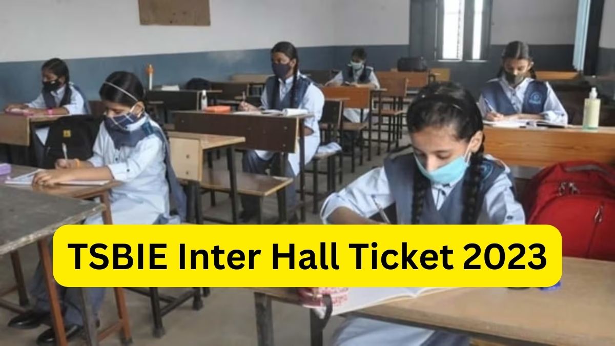 TSBIE Inter Hall Ticket 2023