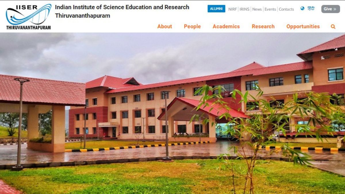IISER-TVM Adds New 5-Year Integrated and Interdisciplinary Science Courses in 5 Streams