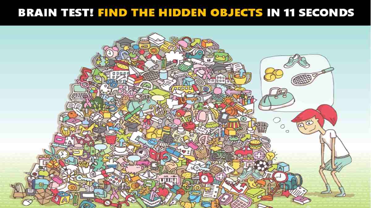 Test Your Observation Skills! Find The Hidden Objects In The ...
